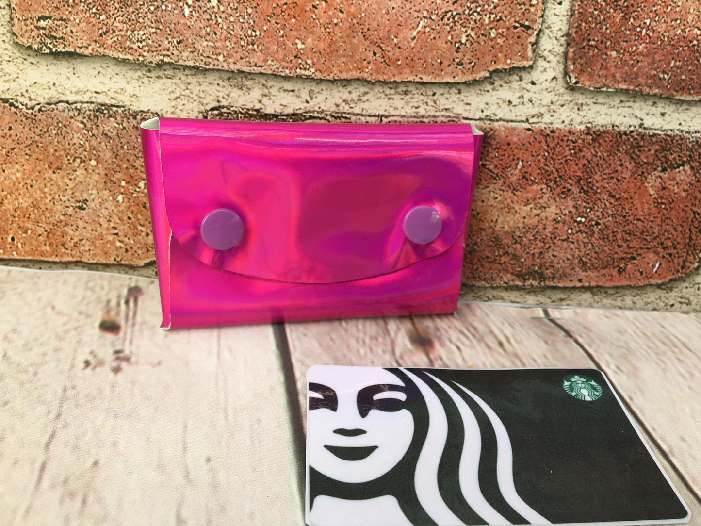 Pillow Pouch Pink Metallic