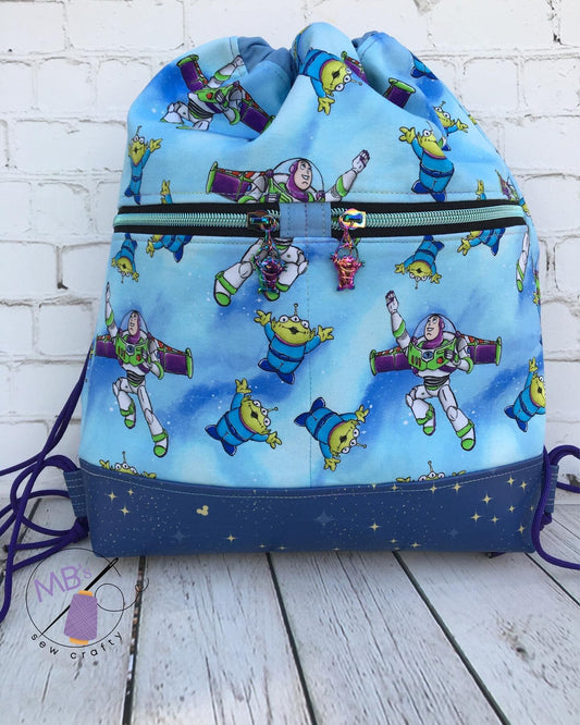 Begonia Drawstring Backpack Andy's Toys