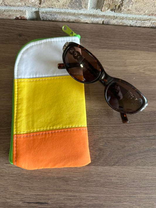 Sunglasses Case Candy Corn