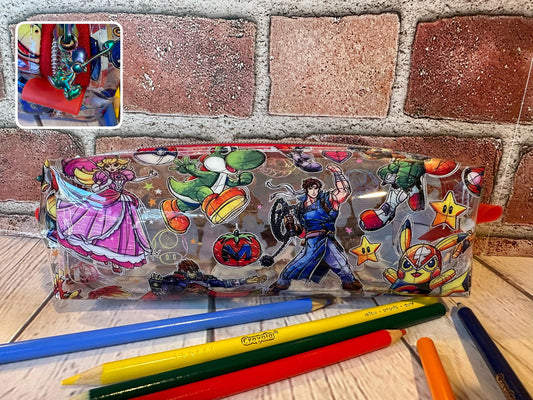 Clearly Sweet Pencil Case Smash Bros