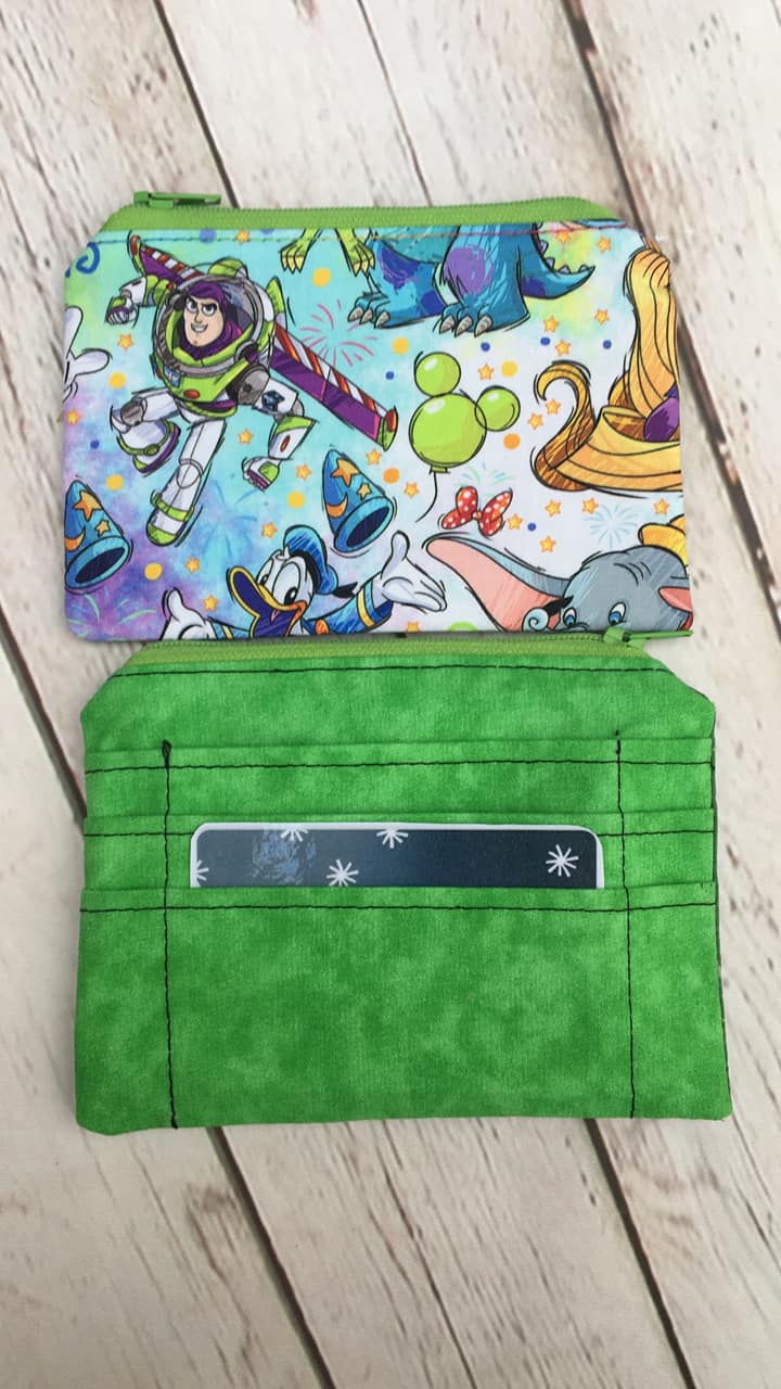 Whatchamacallit Wallet Green Magical Friends