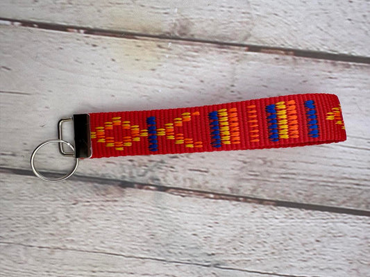 Key Fob Wristlet Red Southwest