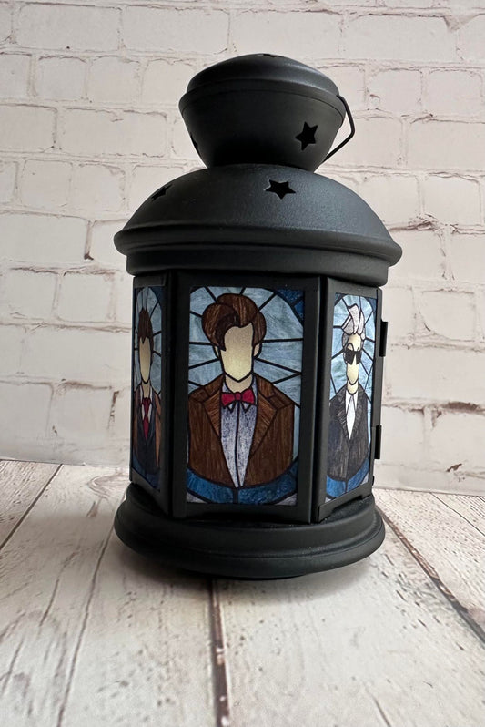 Lantern Black with Doctor Who