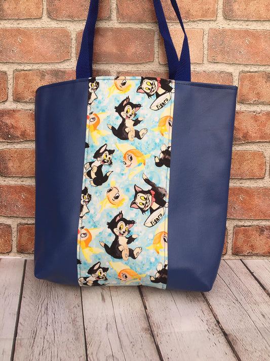 Tuesday Tote Magical Cat and Goldfish