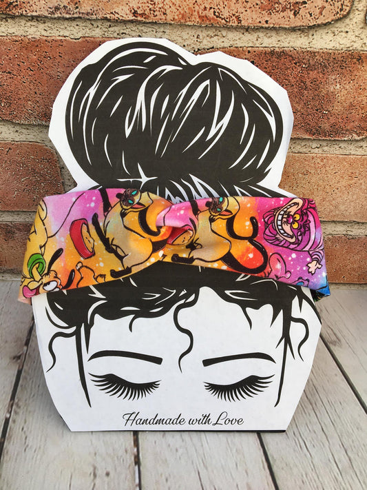 Faux Knot Headband Magical Cats and Dogs