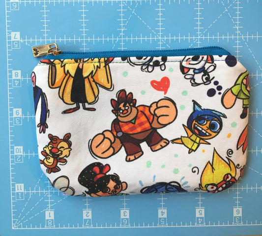 Sakura Zipper Bag Magical Friends