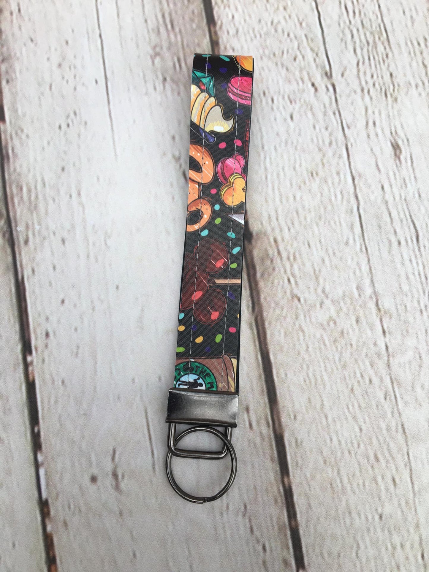 Key Fob Wristlet Magical Snacks Wristlet