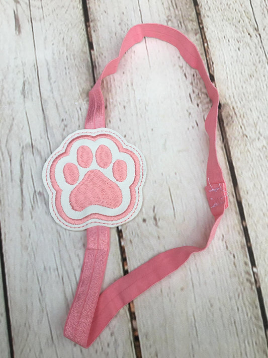 Planner Band Pink Dog Paw