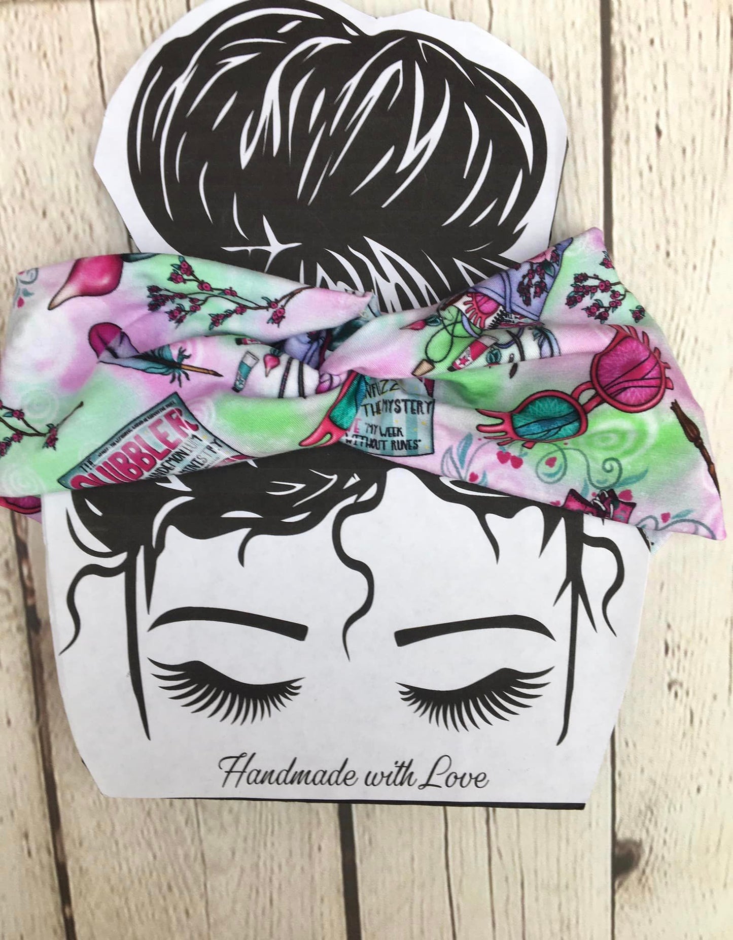 Faux Knot Quirky Witch  Headband