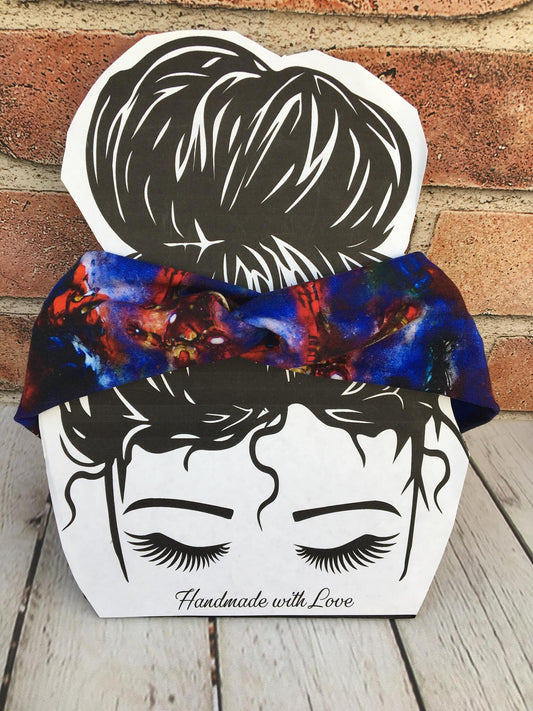 Faux Knot Headband Rich Superhero