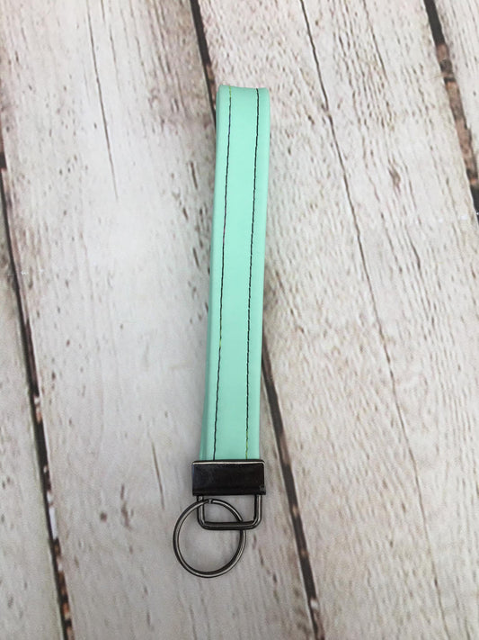 Key Fob Teal Wristlet